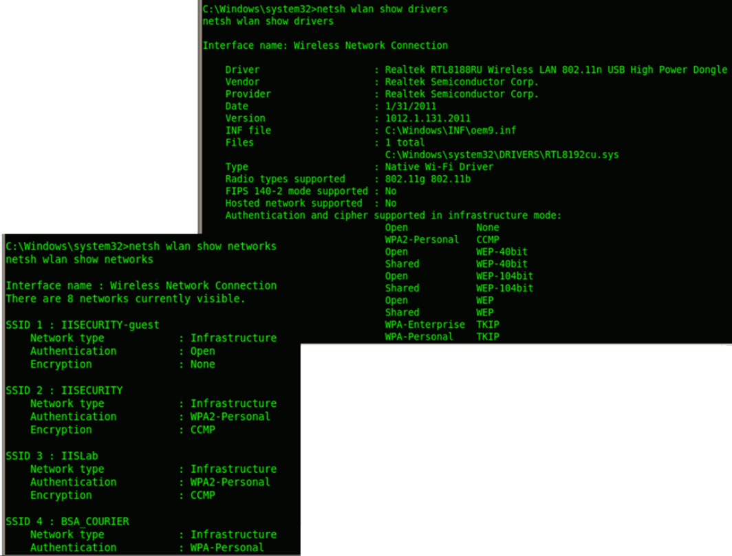 WLAN drivers